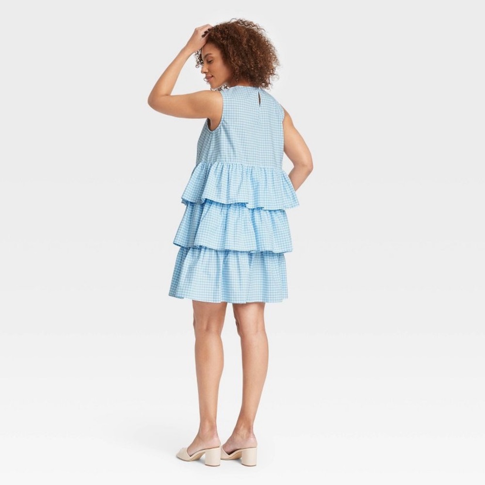 Who what wear gingham dress